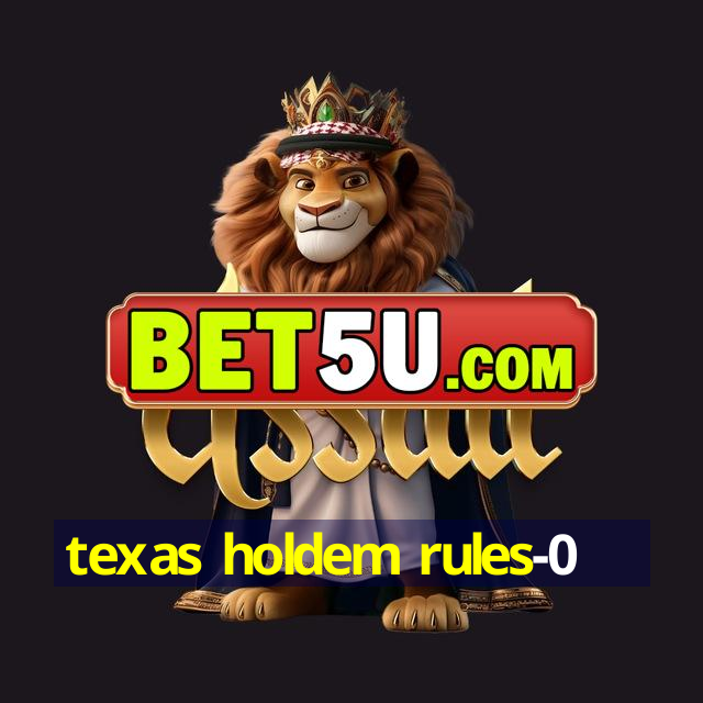 texas holdem rules